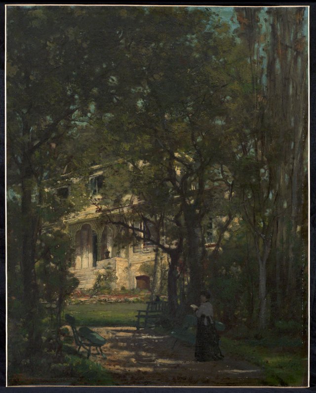Maison de campagne de l'artiste by Alexandre Falguière