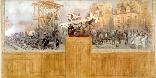 Les enrôlements volontaires en 1792 by Édouard Detaille