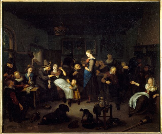 Intérieur de cabaret by Richard Brakenburgh