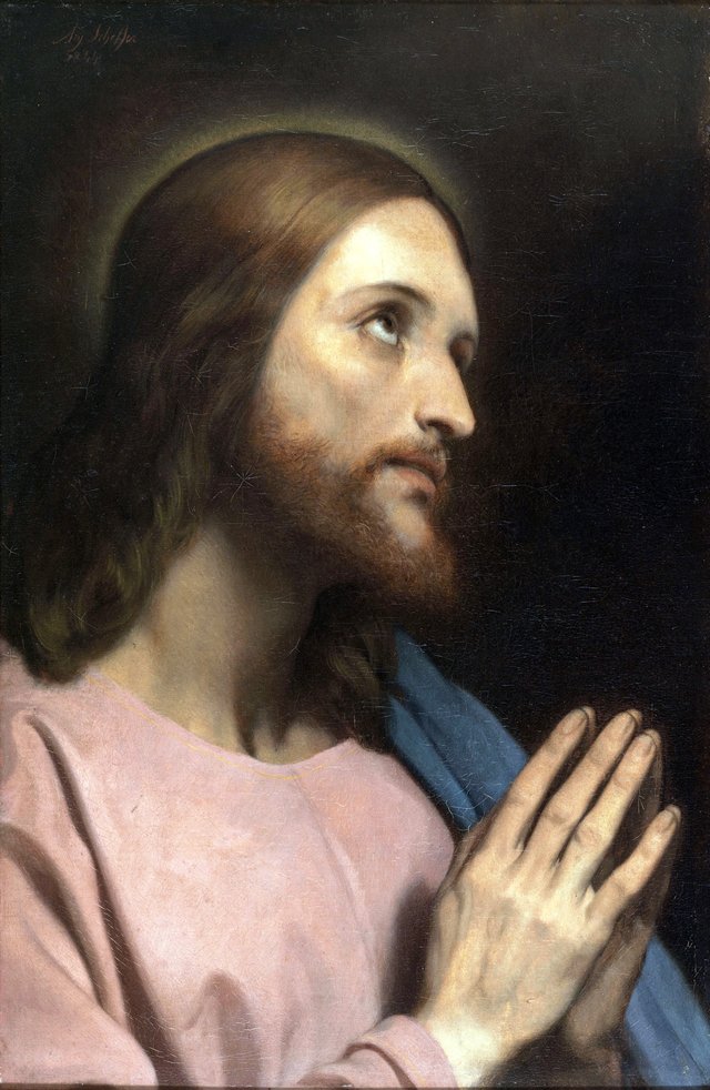 Tête de Christ by Ary Scheffer