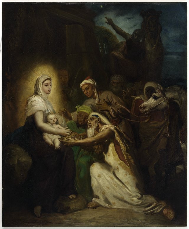 L'Adoration des Mages by Théodore Chassériau