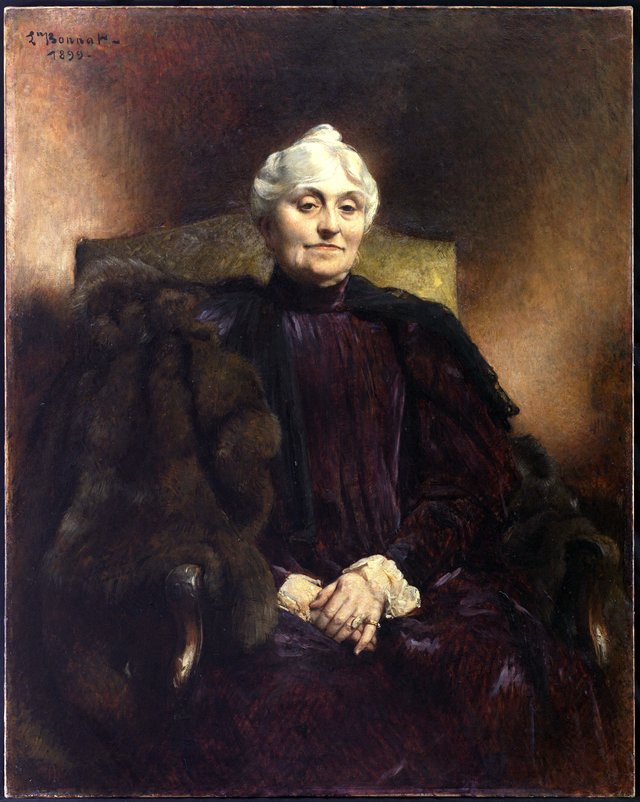 Portrait de Madame Dubernet by Léon Bonnat by Léon Bonnat