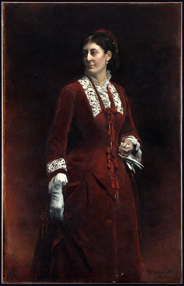 Portrait of Madame Georges Ehrler by Léon Bonnat