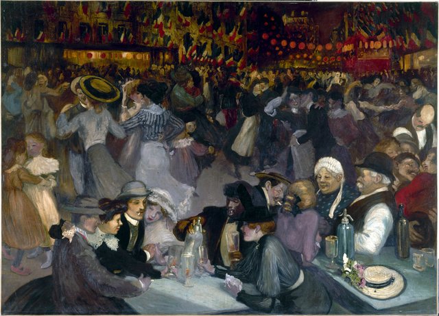 14 juillet by Théophile Steinlen