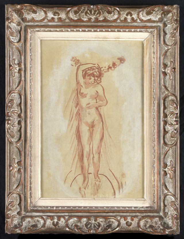 Nu de face by Pierre Bonnard