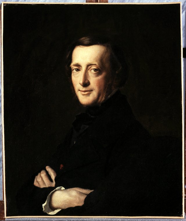 Portrait of the doctor M.G. Worms by Henri Lehmann
