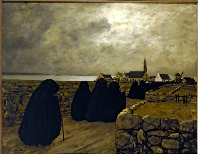 Low Mass (Brittany) by Charles Cottet