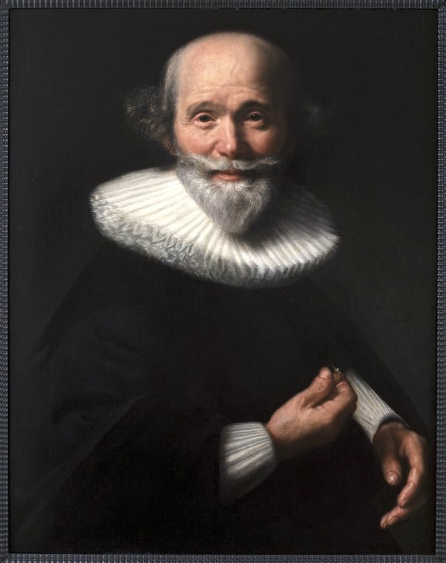 Portrait of an unknown man by Abraham de Vries