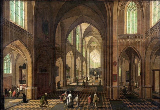 Intérieur d'église by Pieter Neefs the Elder