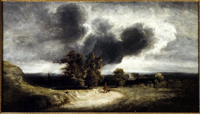 Paysage des environs de Paris by Georges Michel