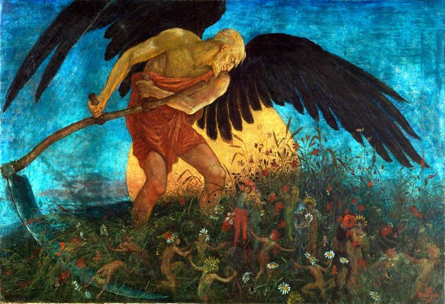 Reaper Death by Walter Crane