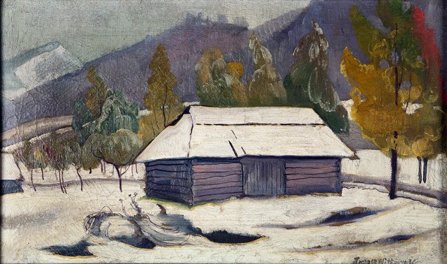 View on Kopieniec from Antałówka by Stanisław Ignacy Witkiewicz