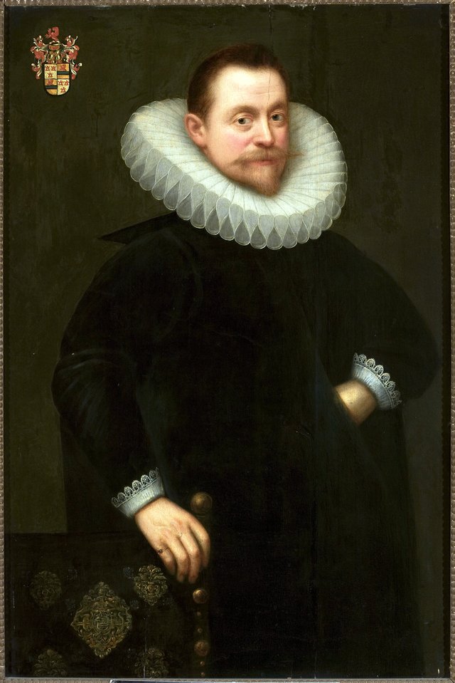 Portrait of Jacques du Mont by Geldorp Gortzius