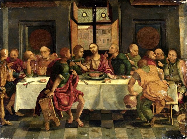Last Supper by Pieter Coecke van Aelst