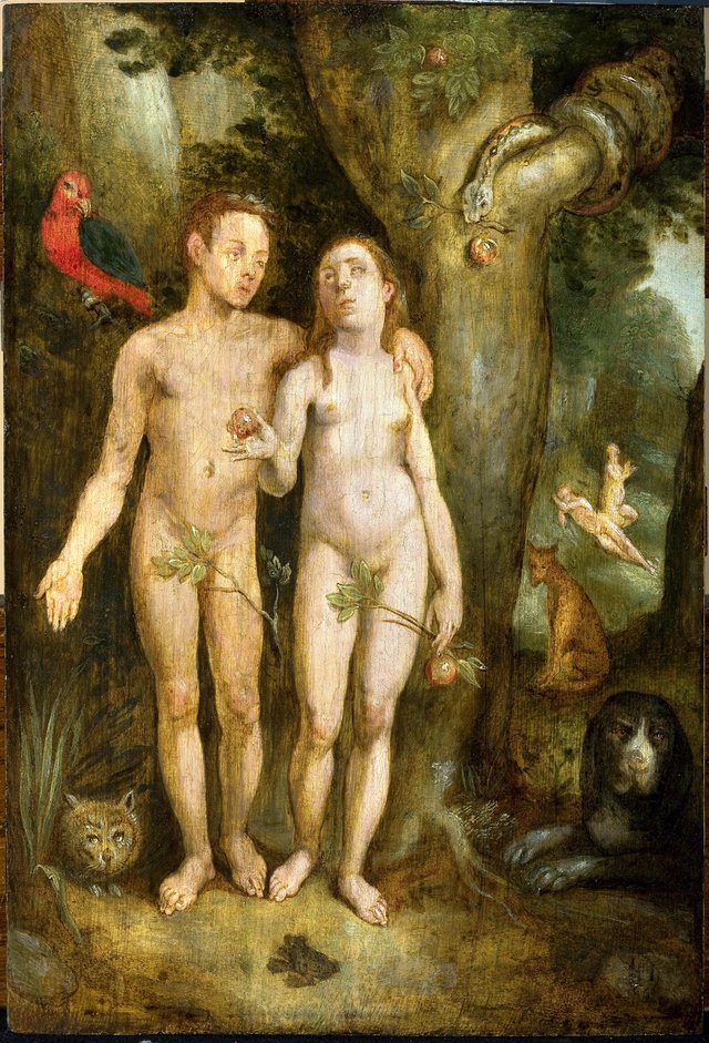 Adam and Eve (Genesis 3:1-7) by Cornelis van Haarlem