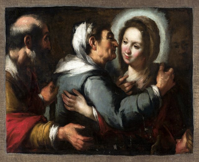 Visitation by Bernardo Strozzi