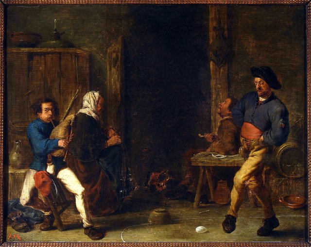 Scene in a tavern by Cornelis Saftleven