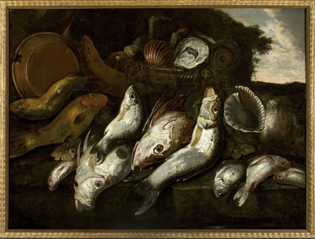 Fish by Abraham van Beijeren