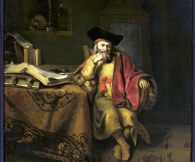 Uczony by Cornelis Bisschop
