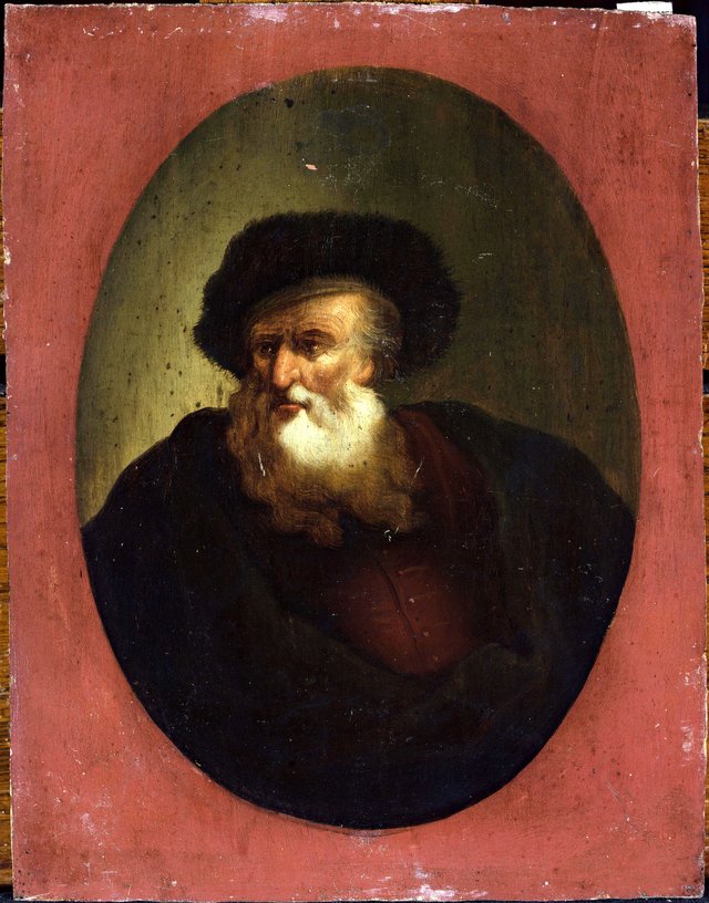 Old man turned to the left by Christian Wilhelm Ernst Dietrich