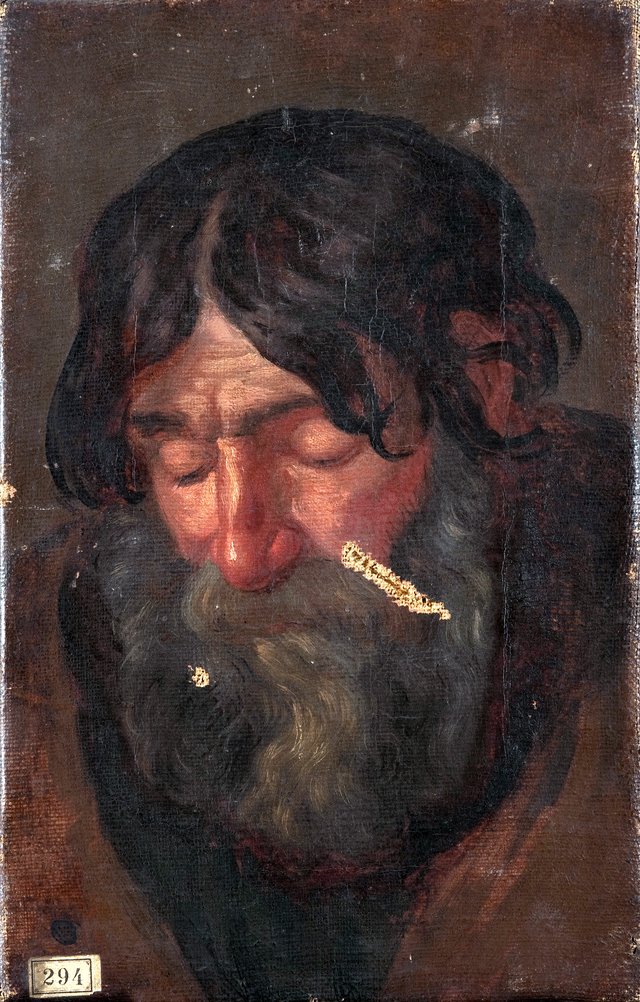 Head of a man by Szymon Czechowicz