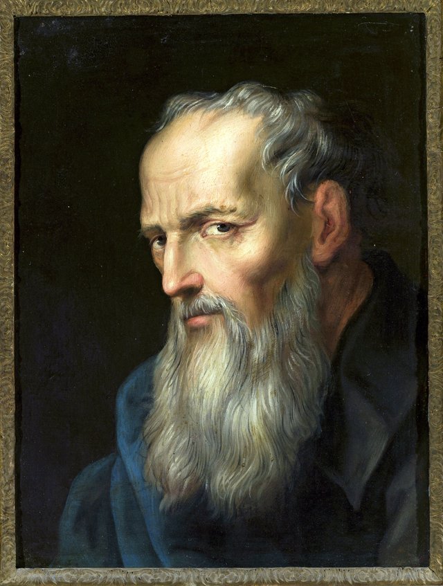 Head of an old man (St. Paul?) by Christian Wilhelm Ernst Dietrich