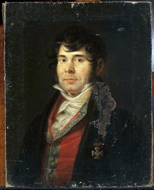 Male portrait by Jan Rustem