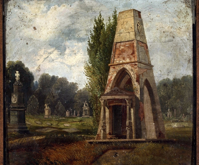 Kochanowski tomb at the Powązki cemetery by Marcin Zaleski