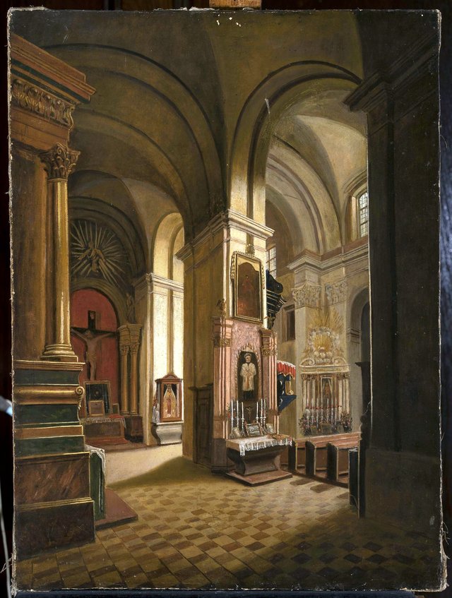 Church interior by Marcin Zaleski