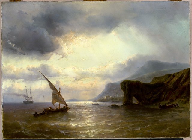 Marine landscape by Louis Meijer