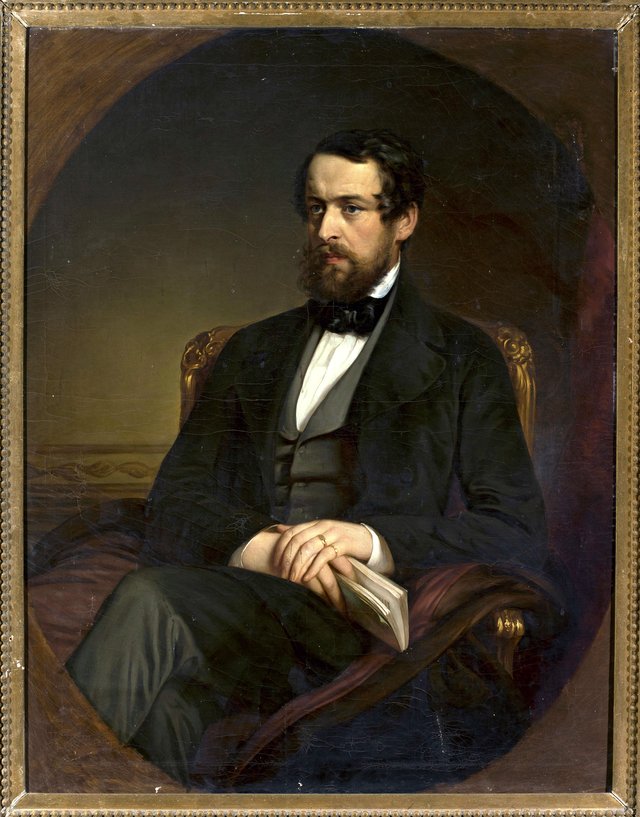 Portrait of Zdzisław Zamoyski by Franz Schrotzberg