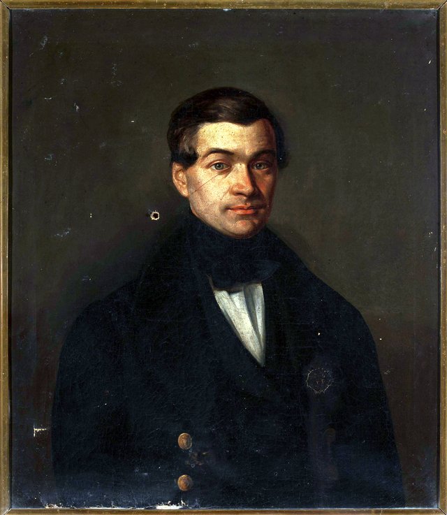 Male portrait by Jan Rustem