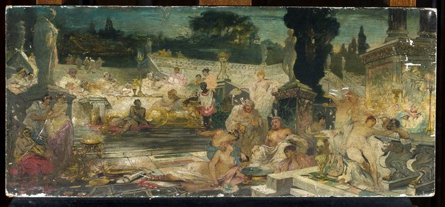 Banquet by Franciszek Żmurko
