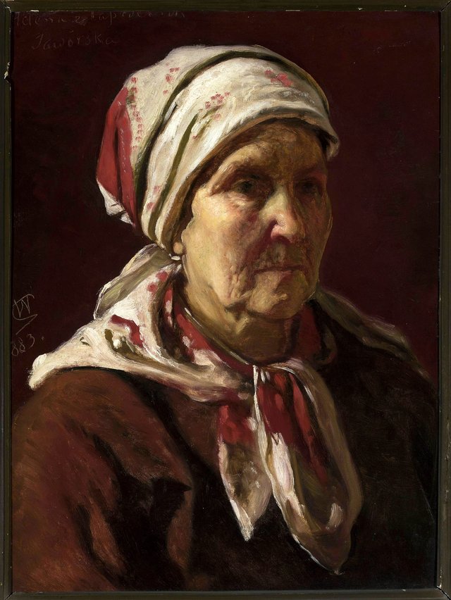 Portrait of Helena Jaworska née Rapacka by Wojciech Gerson