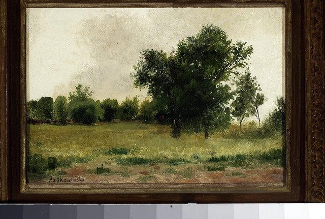 View of Saska Kępa by Władysław Podkowiński