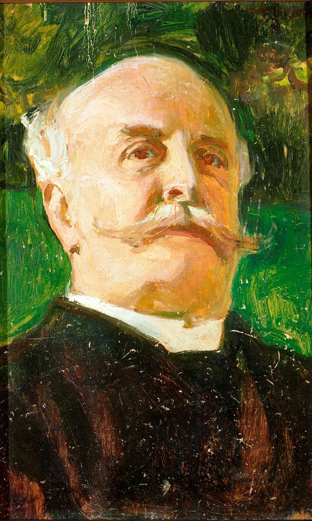 Portrait of Juliusz Kossak by Józef Mehoffer