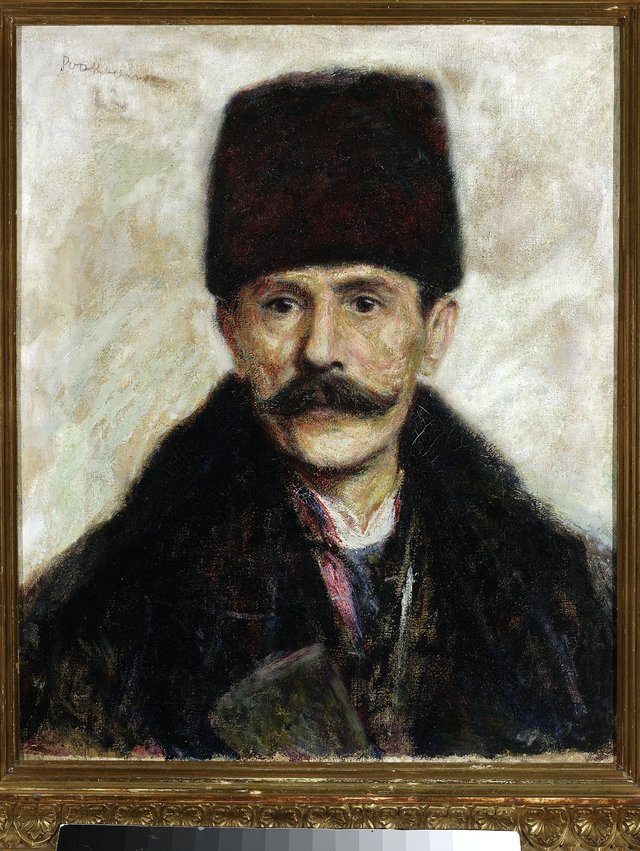 Portrait of Ostaszewski by Władysław Podkowiński
