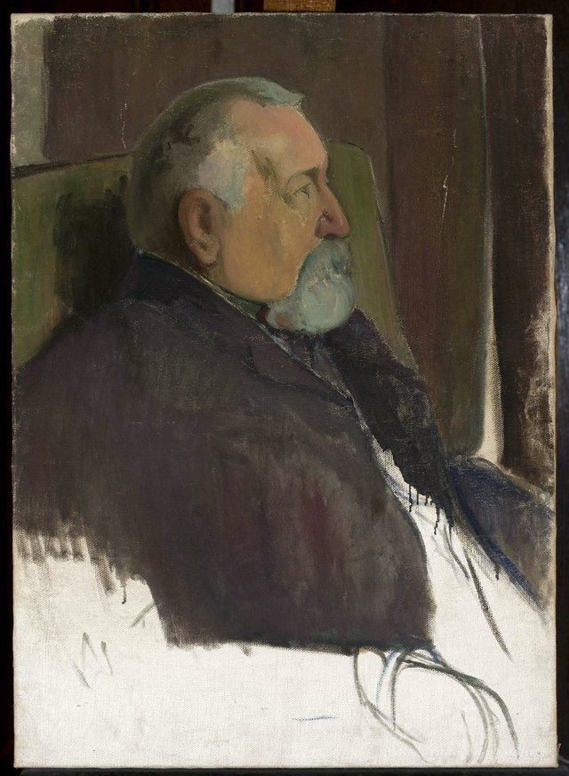 Male portrait by Władysław Ślewiński