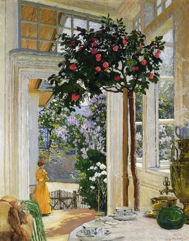 May sun by Józef Mehoffer
