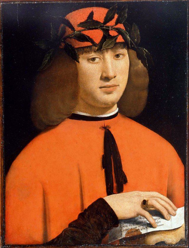 Portrait of Gerolamo Casio by Giovanni Antonio Boltraffio