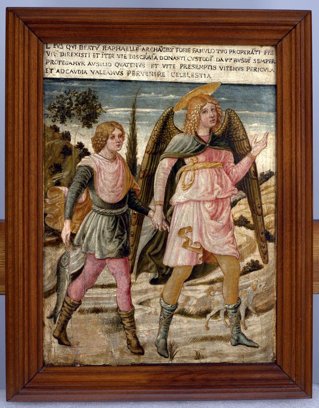 Tobias with Archangel Raphael by Benozzo Gozzoli