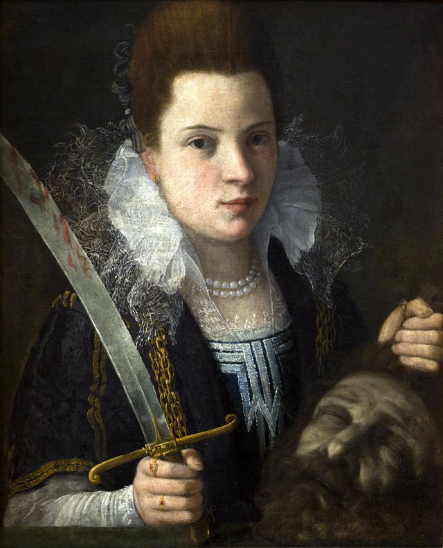 Judith with the Head of Holofernes by Lavinia Fontana