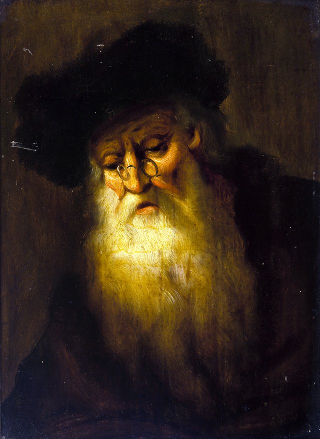Bust of an Old Man by Christian Wilhelm Ernst Dietrich
