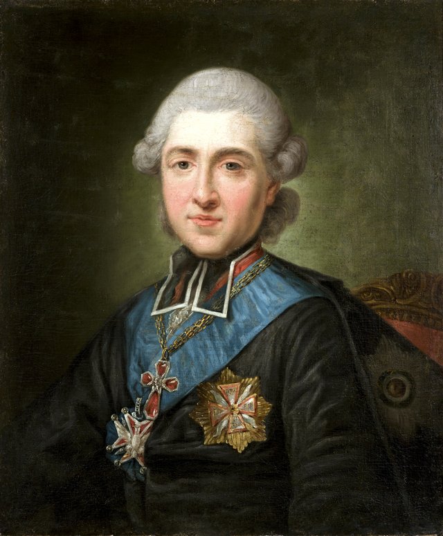 Portrait of Primate Michał Poniatowski by Marcello Bacciarelli
