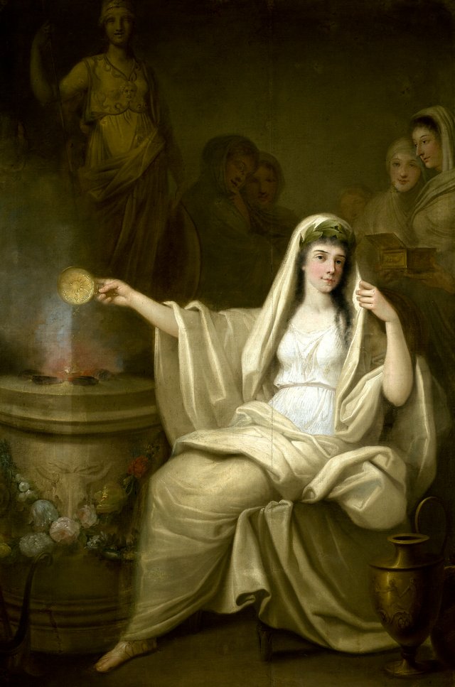 Offering of a Vestal by Franciszek Smuglewicz