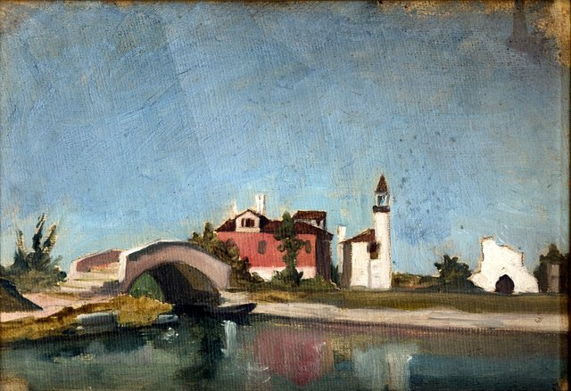 Oriental Landscape by Stanisław Chlebowski
