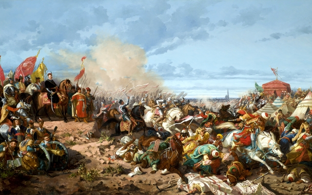 Sobieski at Vienna by Stanisław Chlebowski