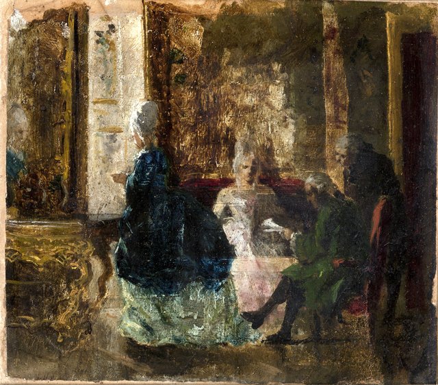 Costume Scene by Maksymilian Gierymski