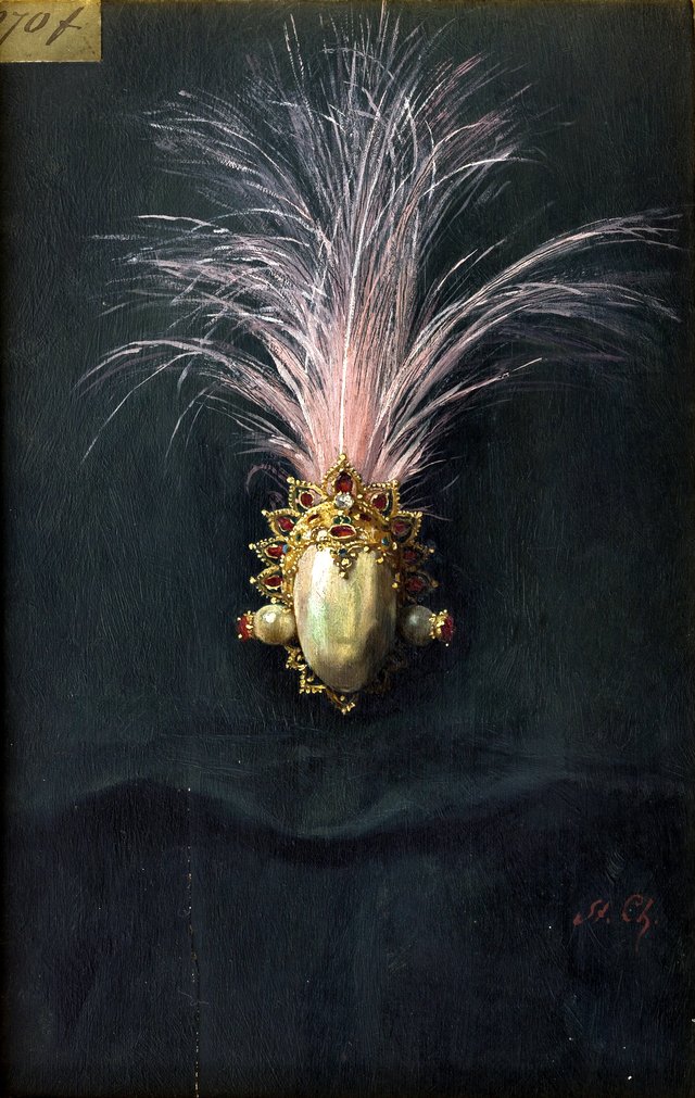 Study of an Ornamental Escuffas by Stanisław Chlebowski