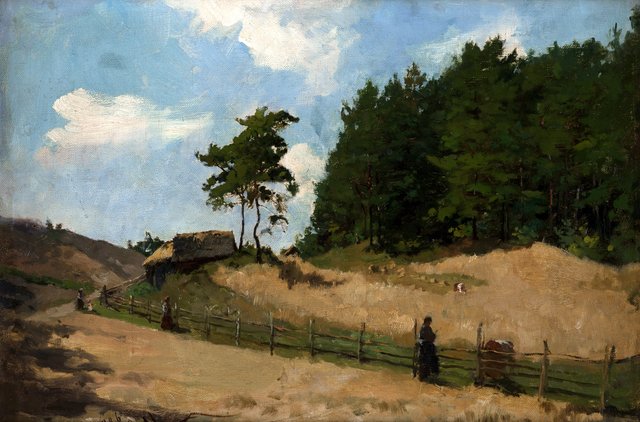 Landscape by Kazimierz Alchimowicz